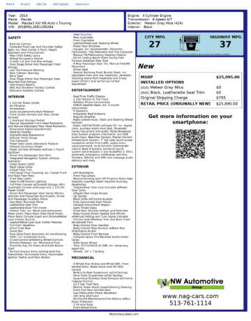 2014 Mazda MAZDA3 s Touring