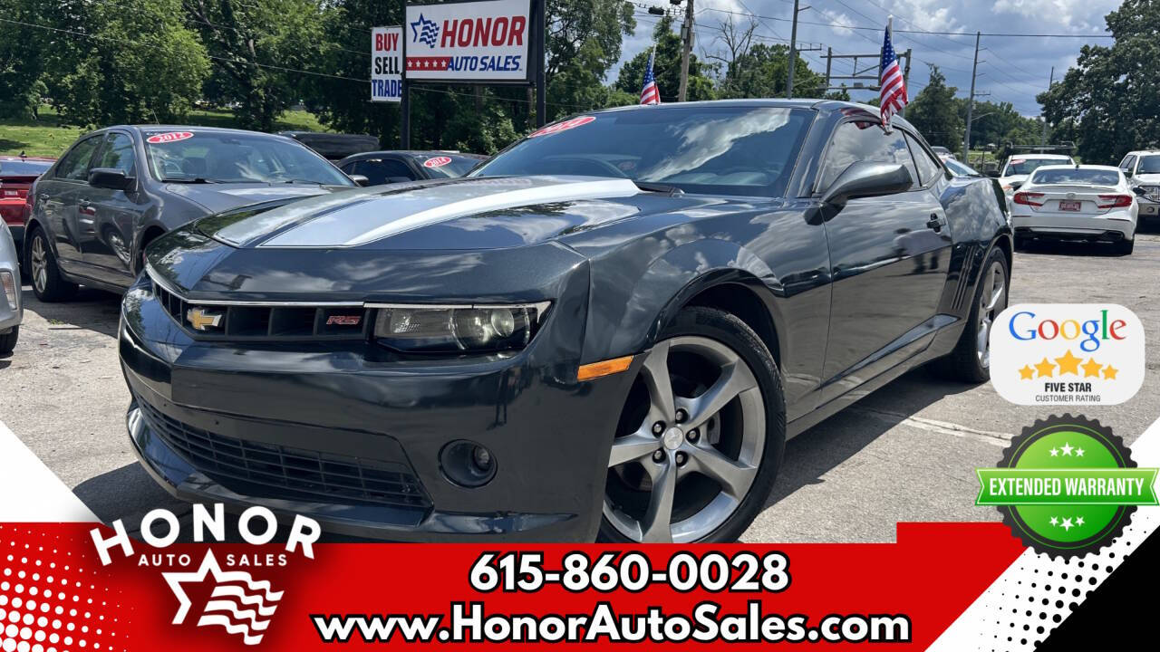 Dk. Gray 2014 Chevrolet Camaro LT LT 2dr Coupe w/2LT 1