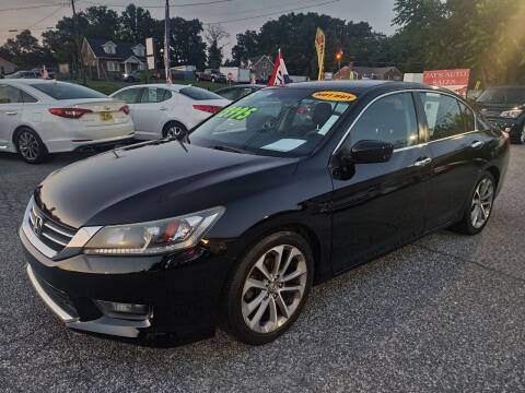 2015 Honda Accord for sale at JAY'S AUTO SALES in Joppa MD