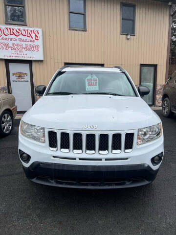 2013 Jeep Compass for sale at DORSON'S AUTO SALES in Clifford PA