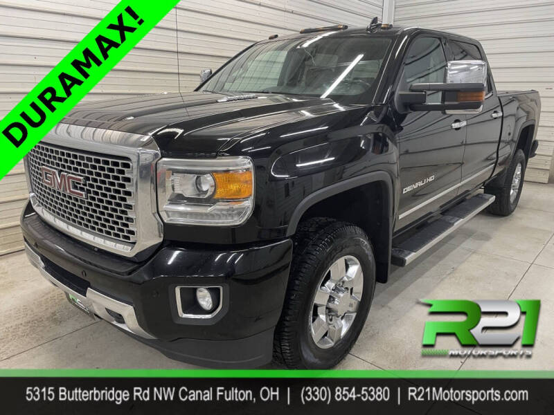 2015 GMC Sierra 2500HD for sale at Route 21 Auto Sales in Canal Fulton OH