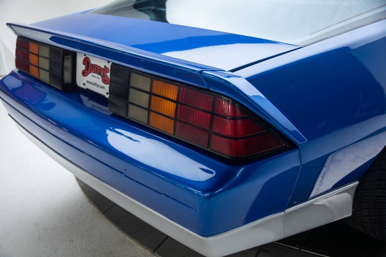 1989 Chevrolet Camaro 52