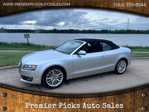 2011 Audi A5 for sale at Premier Picks Auto Sales in Bettendorf IA