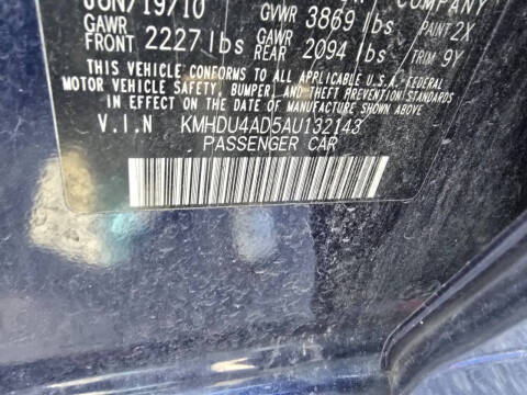 2010 Hyundai Elantra GLS