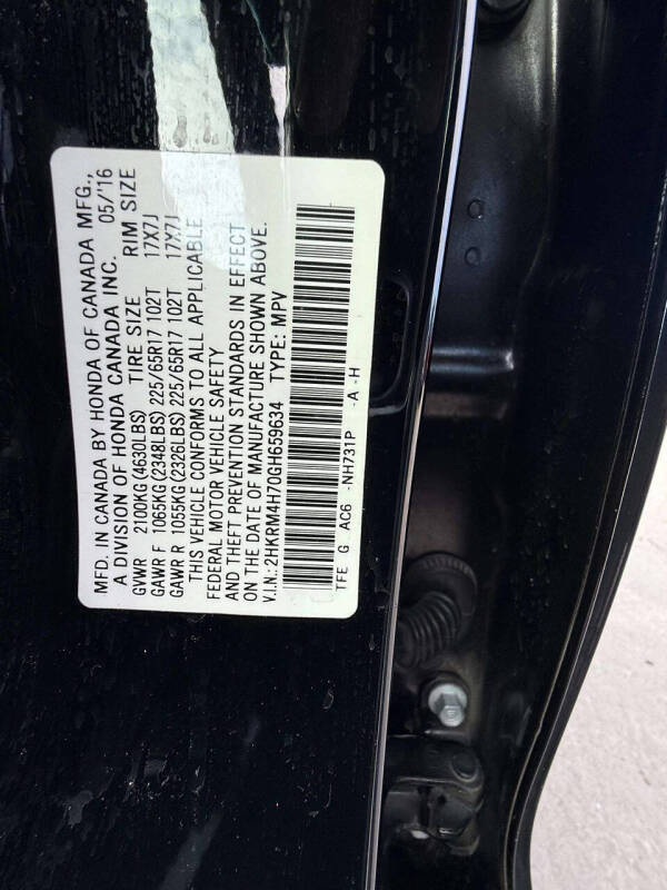 2016 Honda CR-V EX-L w/Navi