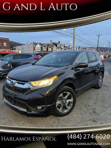 2017 Honda CR-V for sale at G and L Auto in Allentown PA