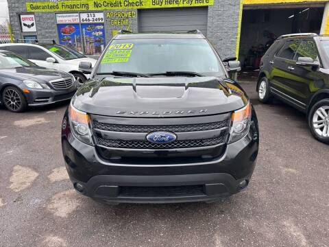 2013 Ford Explorer for sale at Friendly Auto Sales in Detroit MI