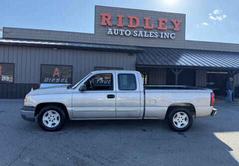 2005 Chevrolet Silverado 1500 for sale at Ridley Auto Sales, Inc. in White Pine TN