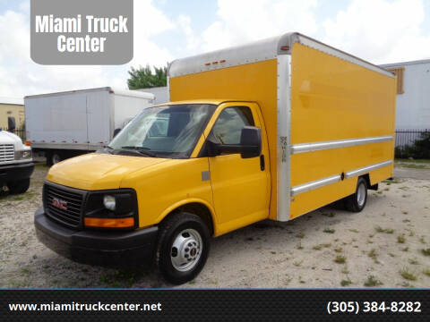 2012 GMC Savana Cutaway for sale at Miami Truck Center in Hialeah FL