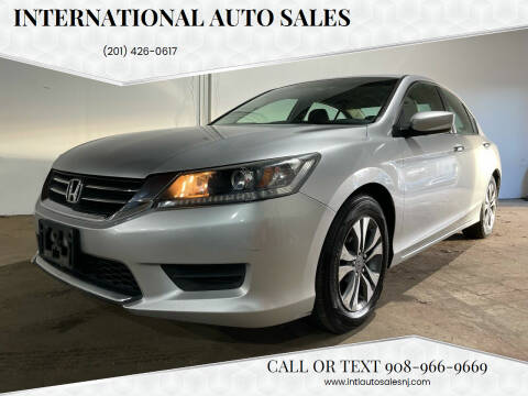 2013 Honda Accord for sale at International Auto Sales in Hasbrouck Heights NJ
