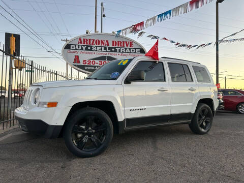 2014 Jeep Patriot for sale at Arizona Drive LLC in Tucson AZ
