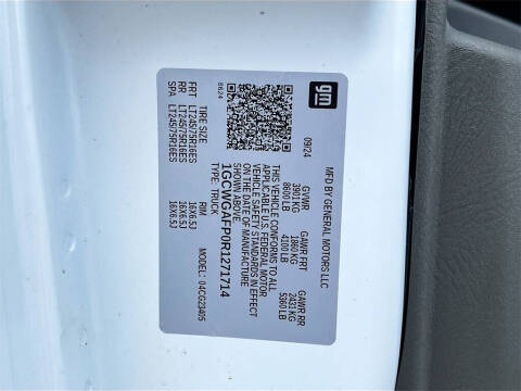 2024 Chevrolet Express 2500