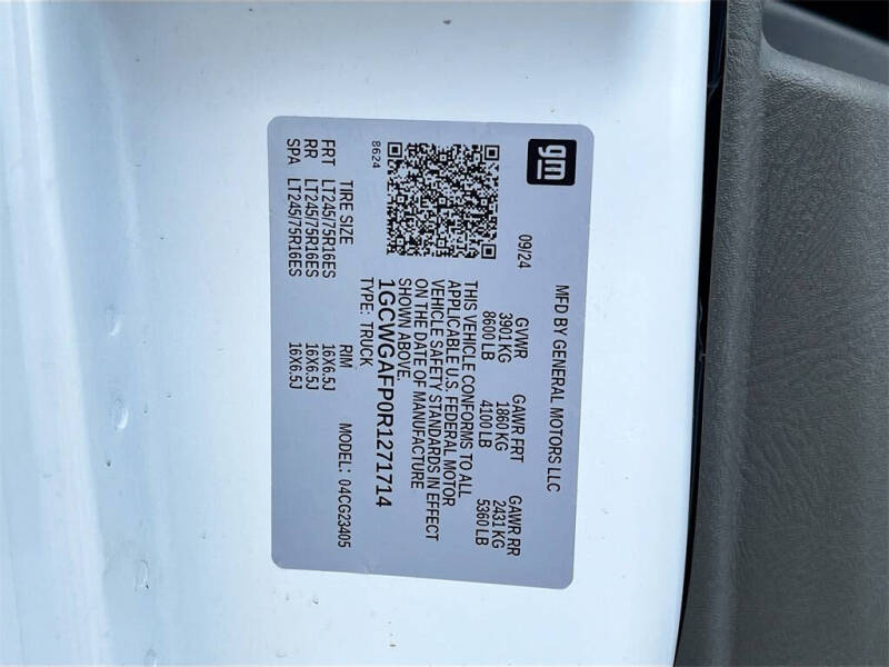 2024 Chevrolet Express 2500