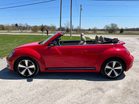 2013 Volkswagen Beetle Convertible for sale at The Auto Depot in Mount Morris MI