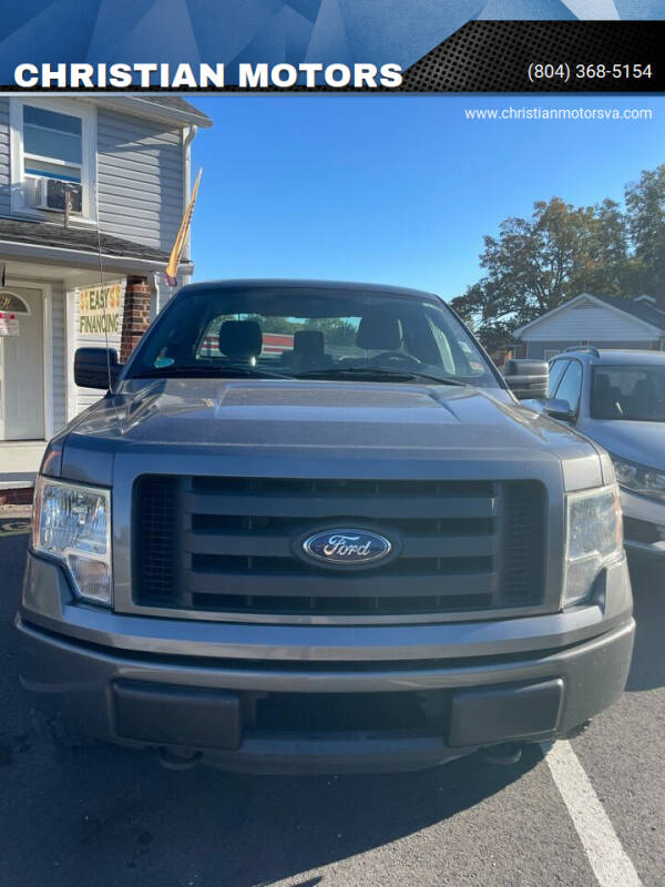 2011 Ford F-150 for sale at CHRISTIAN MOTORS in Hopewell VA