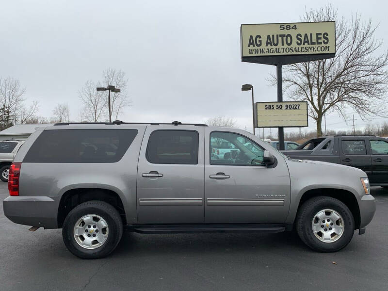 2012 Chevrolet Suburban for sale at AG Auto Sales in Ontario NY