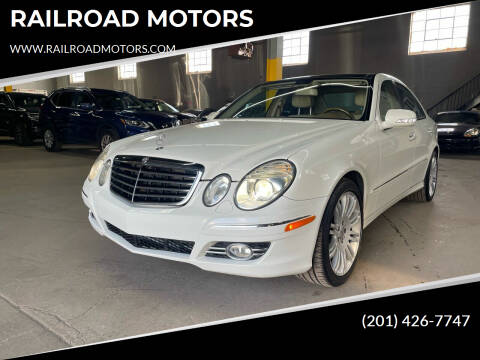 2007 Mercedes-Benz E-Class for sale at RAILROAD MOTORS in Hasbrouck Heights NJ