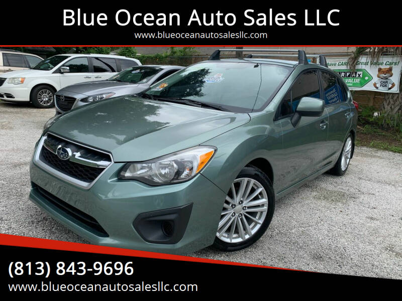 2014 Subaru Impreza for sale at Blue Ocean Auto Sales LLC in Tampa FL
