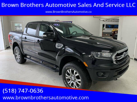 2019 Ford Ranger for sale at Brown Brothers Automotive Sales And Service LLC in Hudson Falls NY