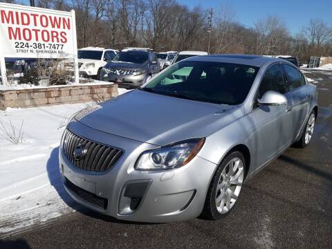 2012 Buick Regal for sale at Midtown Motors in Beach Park IL