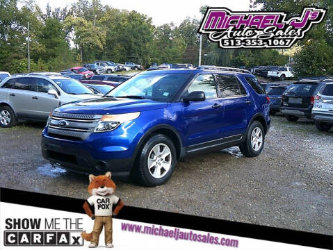 2014 Ford Explorer for sale at MICHAEL J'S AUTO SALES in Cleves OH