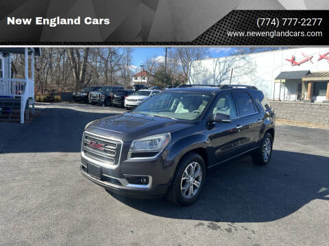 2015 GMC Acadia for sale at New England Cars in Attleboro MA