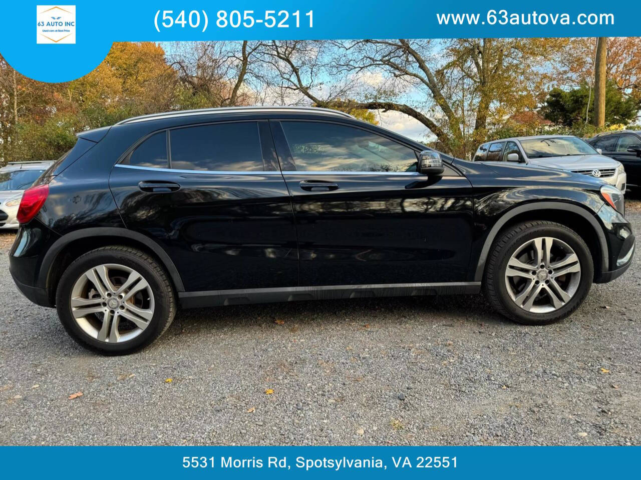 2015 Mercedes-Benz GLA for sale at 63 Auto Inc in Spotsylvania, VA