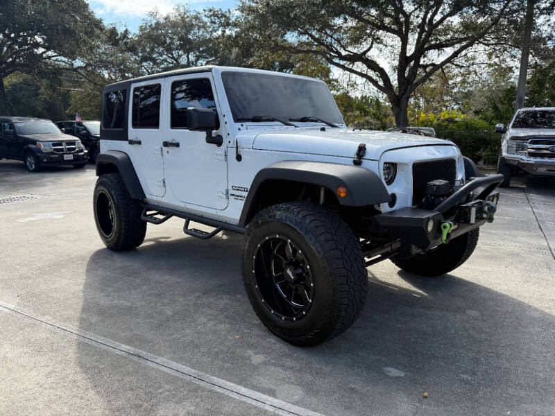 2017 Jeep Wrangler Unlimited for sale at STEPANEK'S AUTO SALES & SERVICE INC. in Vero Beach FL