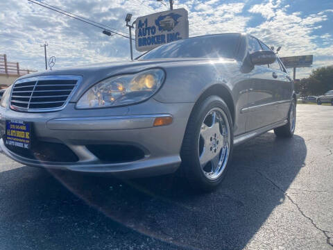 2006 Mercedes-Benz S-Class for sale at A-1 Auto Broker Inc. in San Antonio TX