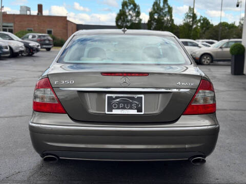 2009 Mercedes-Benz E-Class E 350 4MATIC