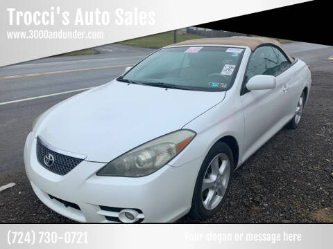 2008 Toyota Camry Solara for sale at Trocci's Auto Sales in West Pittsburg PA