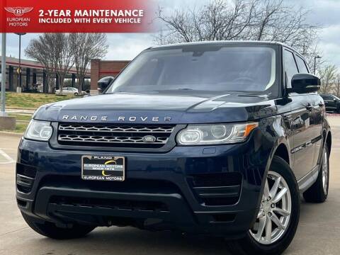 2016 Land Rover Range Rover Sport for sale at European Motors Inc in Plano TX