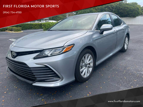 2022 Toyota Camry for sale at FIRST FLORIDA MOTOR SPORTS in Pompano Beach FL