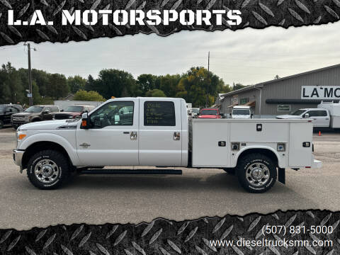 2016 Ford F-350 Super Duty for sale at L.A. MOTORSPORTS in Windom MN