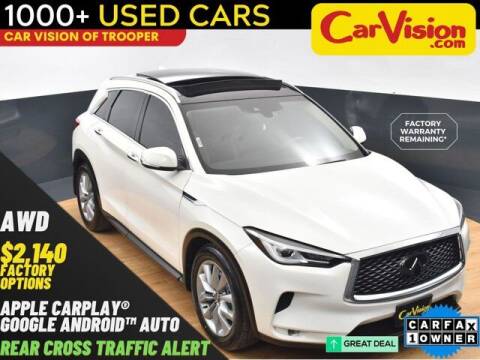 2020 Infiniti QX50 for sale at Car Vision of Trooper in Norristown PA
