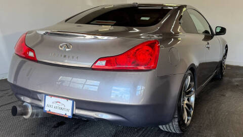 2009 Infiniti G37 Coupe x