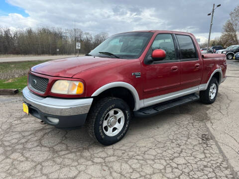 2001 Ford F-150 for sale at Sunshine Auto Sales in Menasha WI