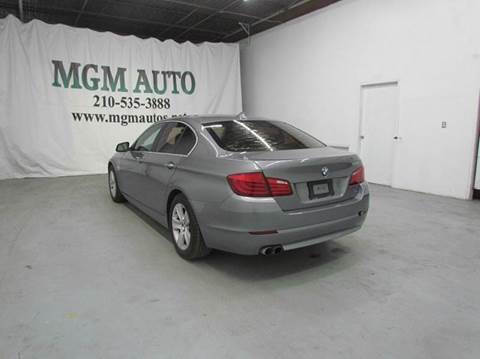 2011 BMW 5 Series for sale at MGM Auto in San Antonio, TX