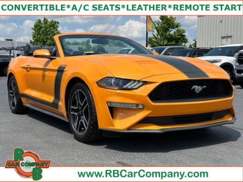 2018 Ford Mustang for sale at R & B Car Co in Warsaw IN