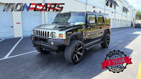 2008 HUMMER H2 for sale at IRON CARS in Hollywood FL