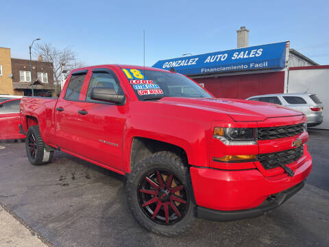 2018 Chevrolet Silverado 1500 for sale at Gonzalez Auto Sales in Joliet IL