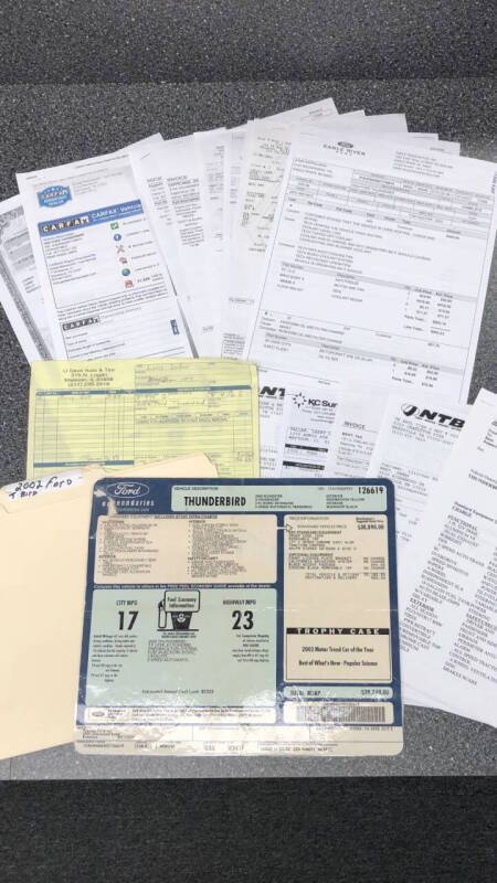 2002 Ford Thunderbird Deluxe