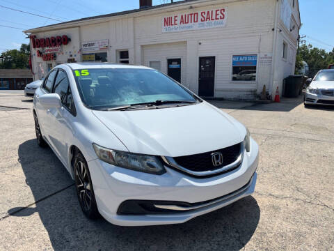 2015 Honda Civic for sale at Nile Auto Sales in Greensboro NC