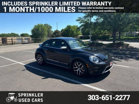 2017 Volkswagen Beetle for sale at Sprinkler Used Cars in Longmont CO