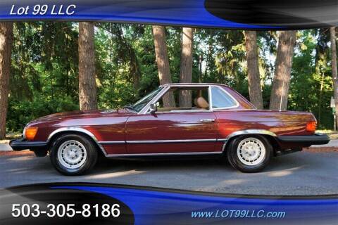 1982 Mercedes-Benz 380-Class for sale at LOT 99 LLC in Milwaukie OR