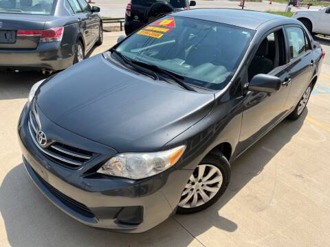 2013 Toyota Corolla for sale at Raj Motors Sales in Greenville TX