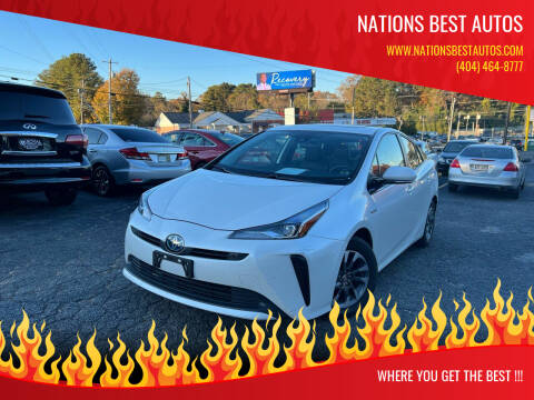 2019 Toyota Prius for sale at Nations Best Autos in Decatur GA