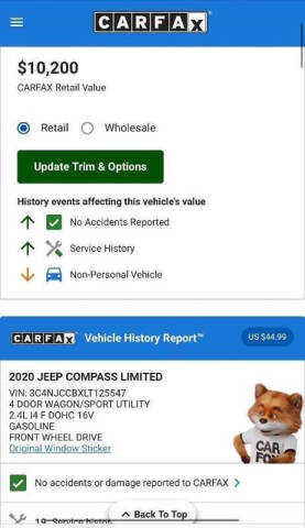 2020 Jeep Compass Limited