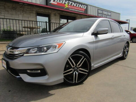 2017 Honda Accord for sale at Lightning Motorsports in Grand Prairie TX