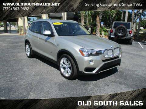 2016 BMW X3 for sale at OLD SOUTH SALES in Vero Beach FL